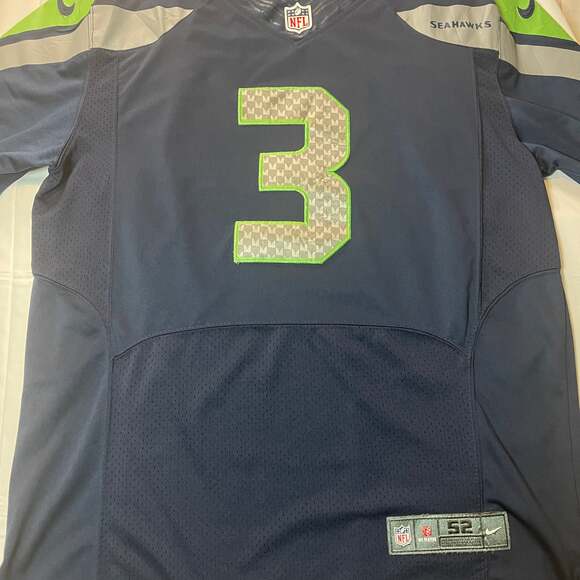 Nike Seattle Seahawks Russell Wilson #3 Jersey - Picture 1 of 4
